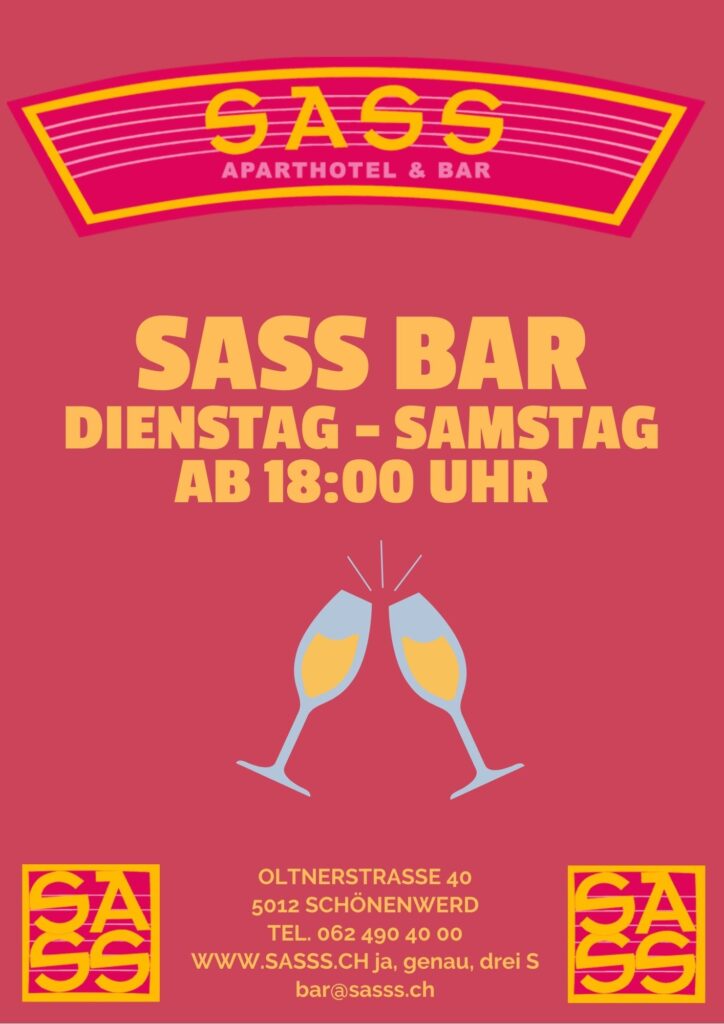 Sass Bar wieder geöffnet
